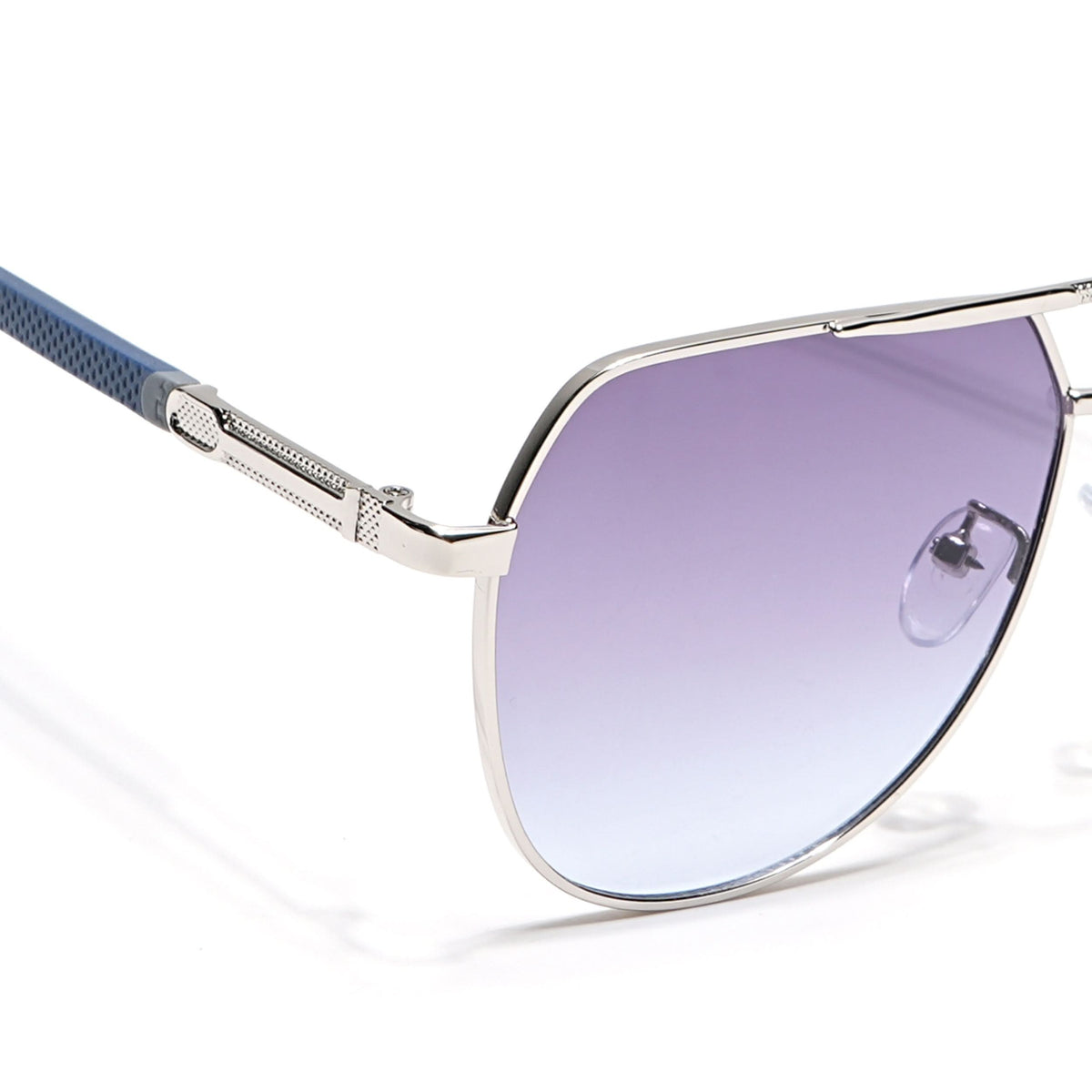 Eyejack Silver Aviator Sunglasses for Men and Women - view 5