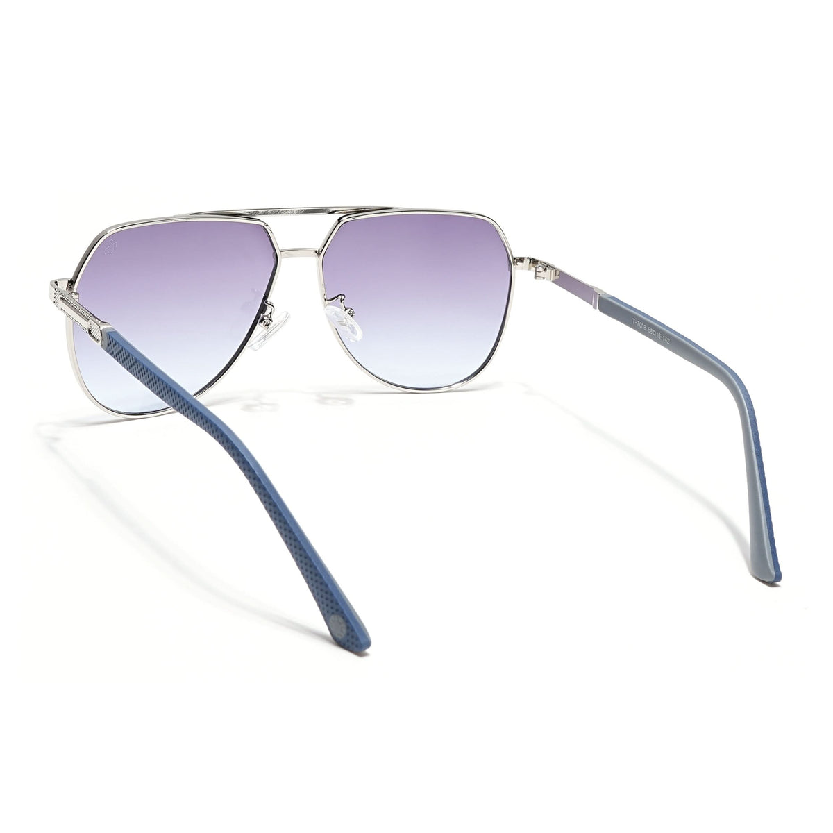 Eyejack Silver Aviator Sunglasses for Men and Women - view 6