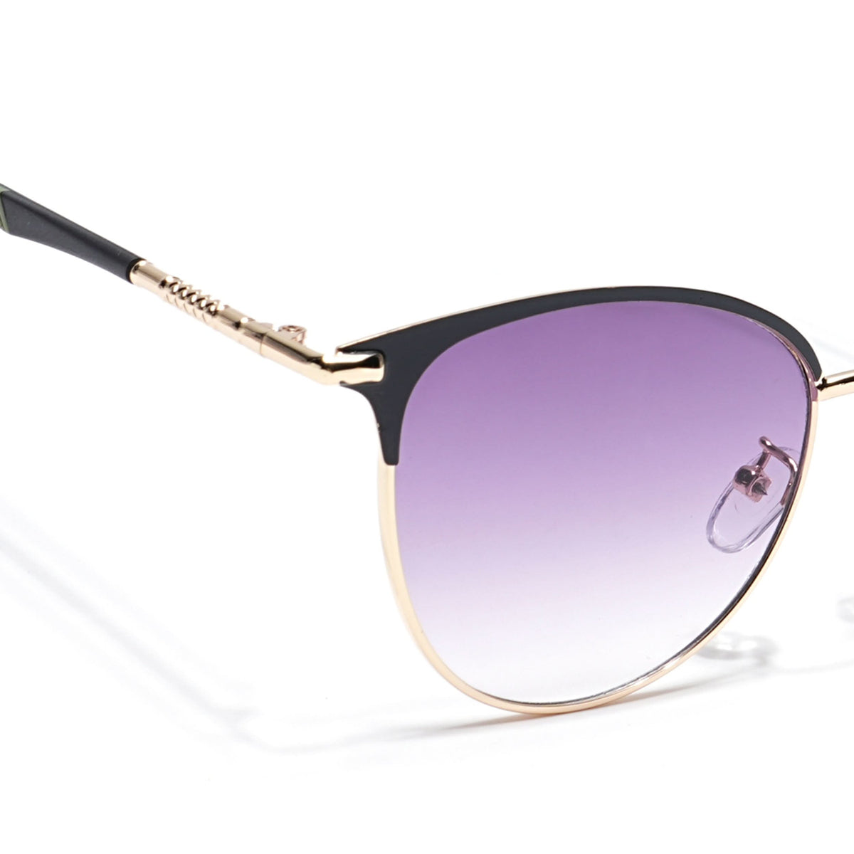 Eyejack Golden & Black Cateye Sunglasses for Men and Women - Style L821 - view 5