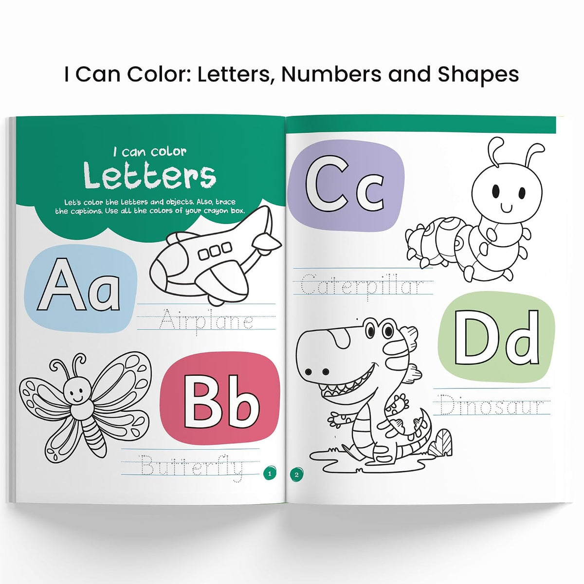 I Can Color Pack (4 Books Pack)