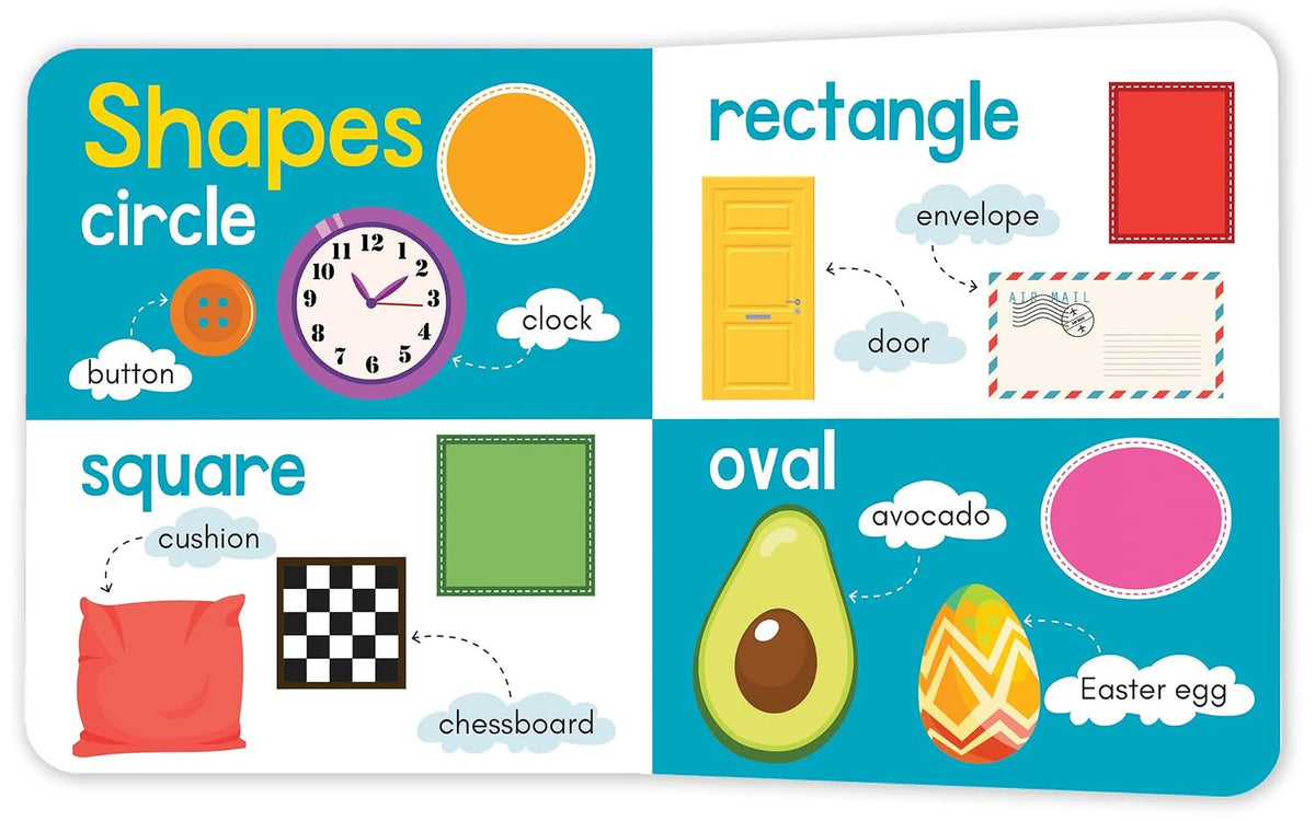 100 First Concepts: Alphabet, Shapes and