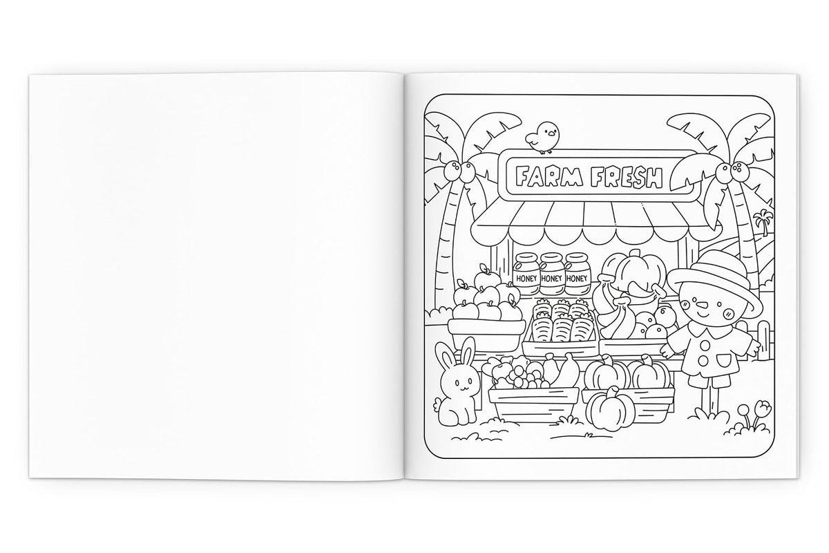 Little corners - Cozy Coloring Book