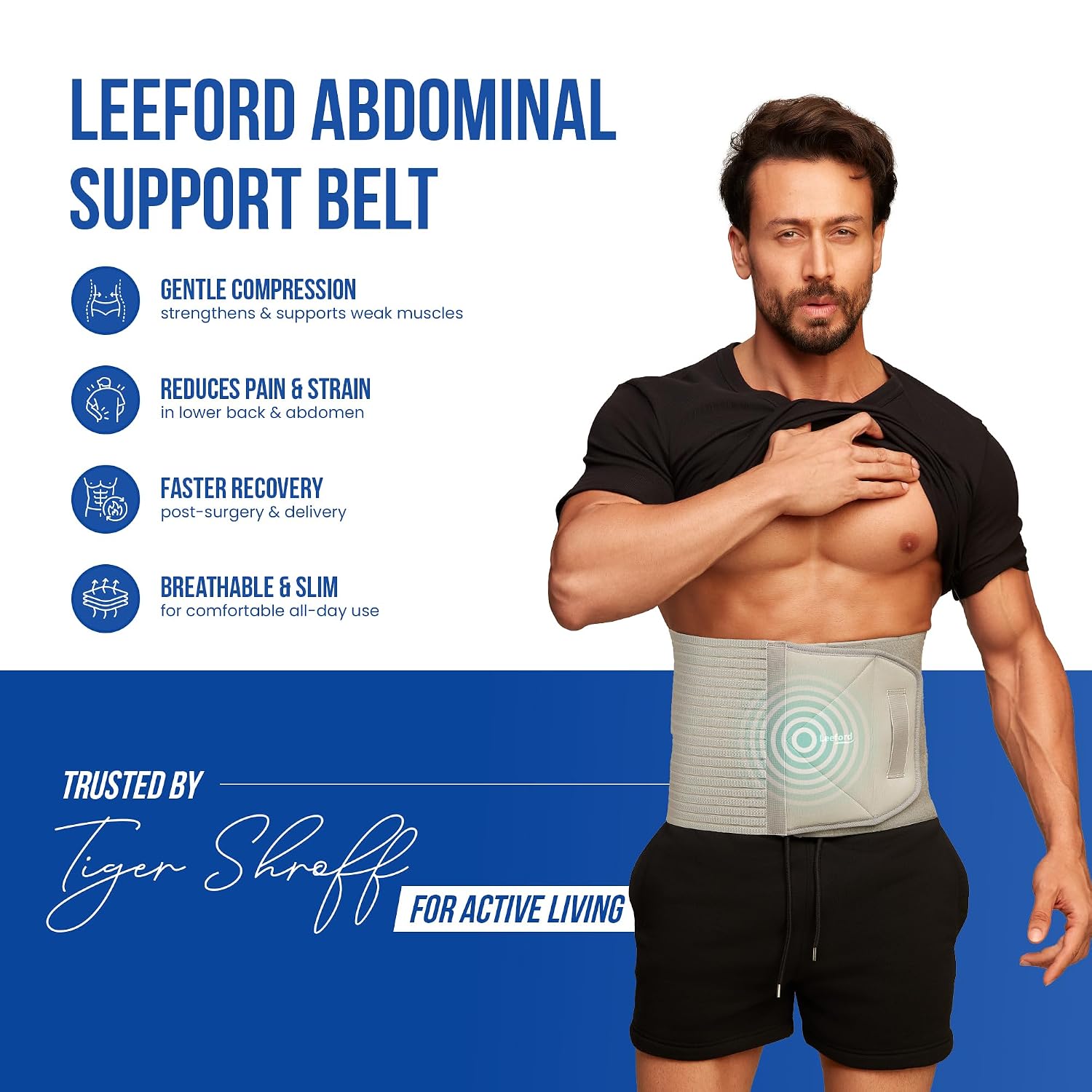 Leeford Ortho Abdominal Support Belt, Size XL