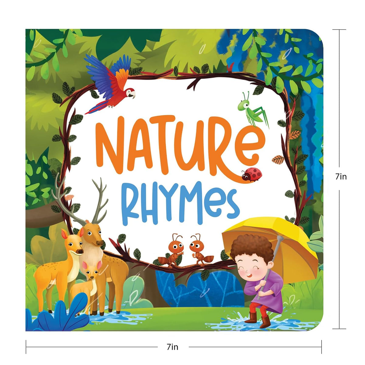 Nature Rhymes: Illustrated Nature Poems for Little