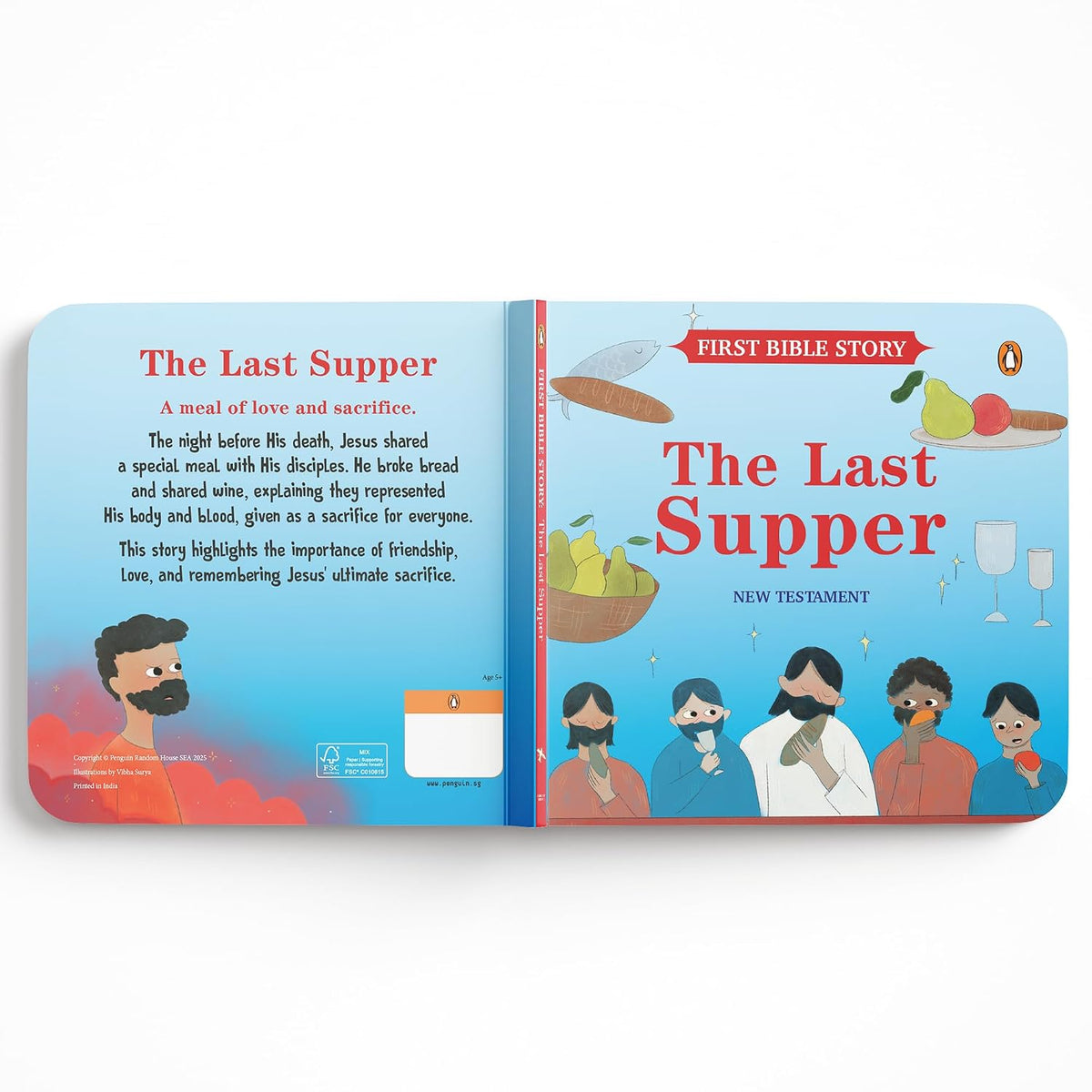 First Bible Story: The Last Supper (New