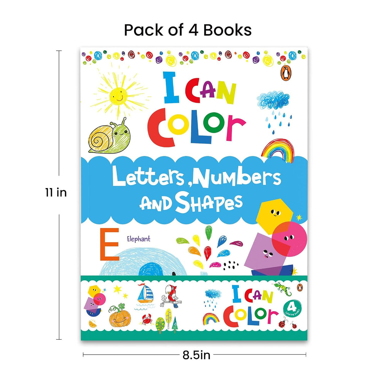 I Can Color Pack (4 Books Pack)