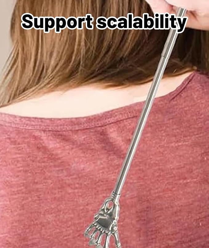 Simple Back Scratcher with Comfortable Grip – additional view