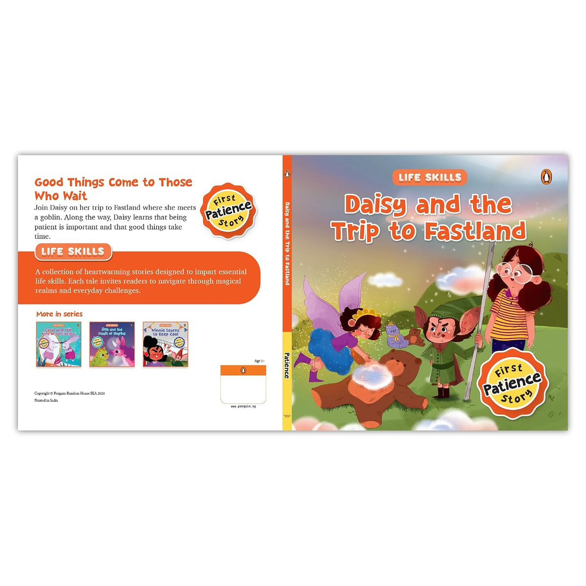 Life Skills Series-Daisy and the Trip to Fastland: Patience, Self-control & Emotional Growth I A Heartwarming Illustrated Tale for Kids