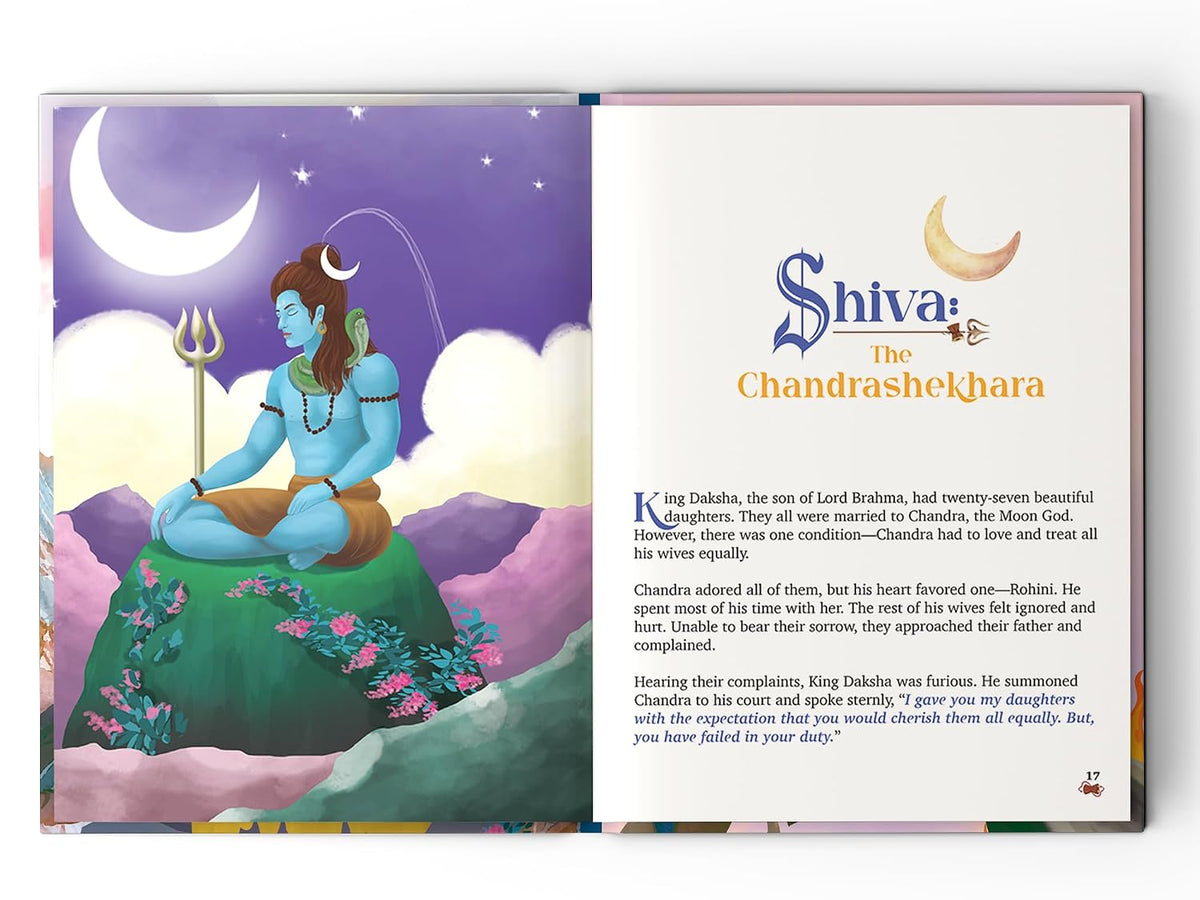 Shiva Stories: 10 Illustrated Stories of Lord Shiva for Children I Hindu Mythology | Indian Gods and Goddesses