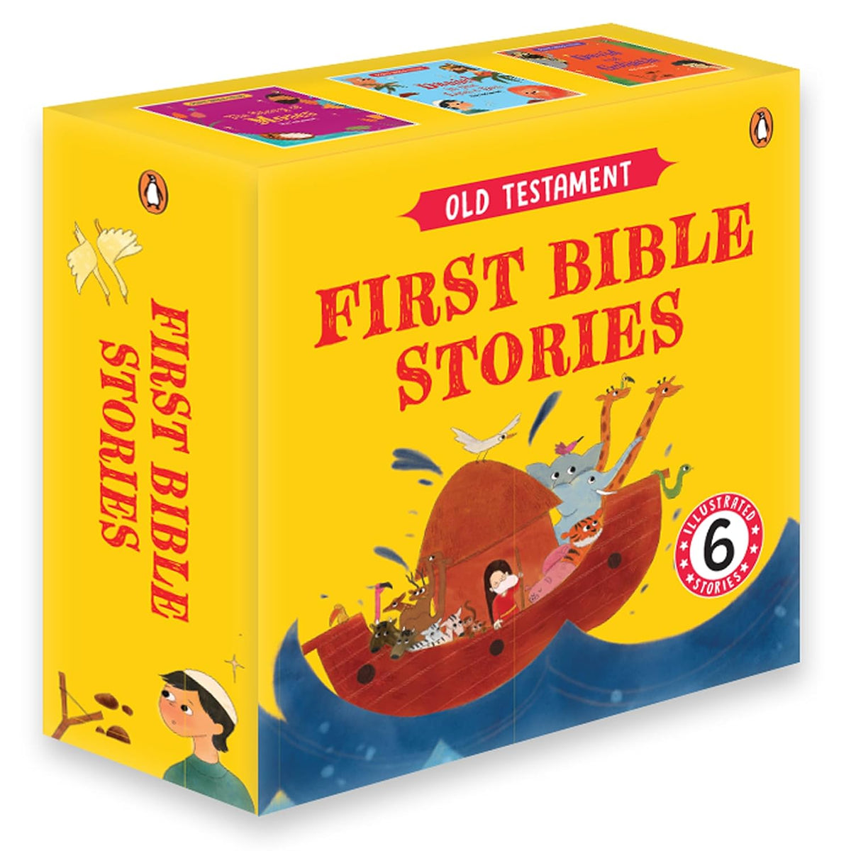 First Bible Stories (Old Testament): Box set of Six Illustrated Bible Stories for Kids I Inspiring Tales
