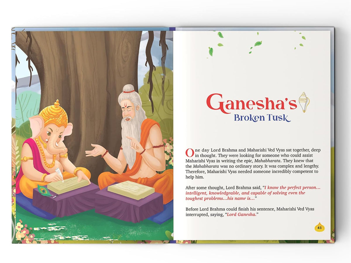 Ganesha Stories: 10 Illustrated Stories of Lord Ganesha for Children I Hindu Mythology