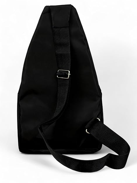 Buddy Cares Unisex Crossbody Bag – Hands-Free Travel, Commute & Adventure Sling Bag – Detail View
