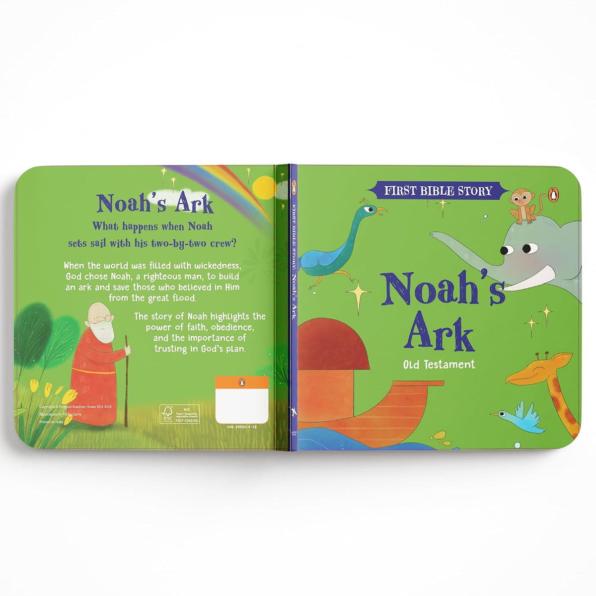 Noah’s Ark (Old Testament): First Bible Story