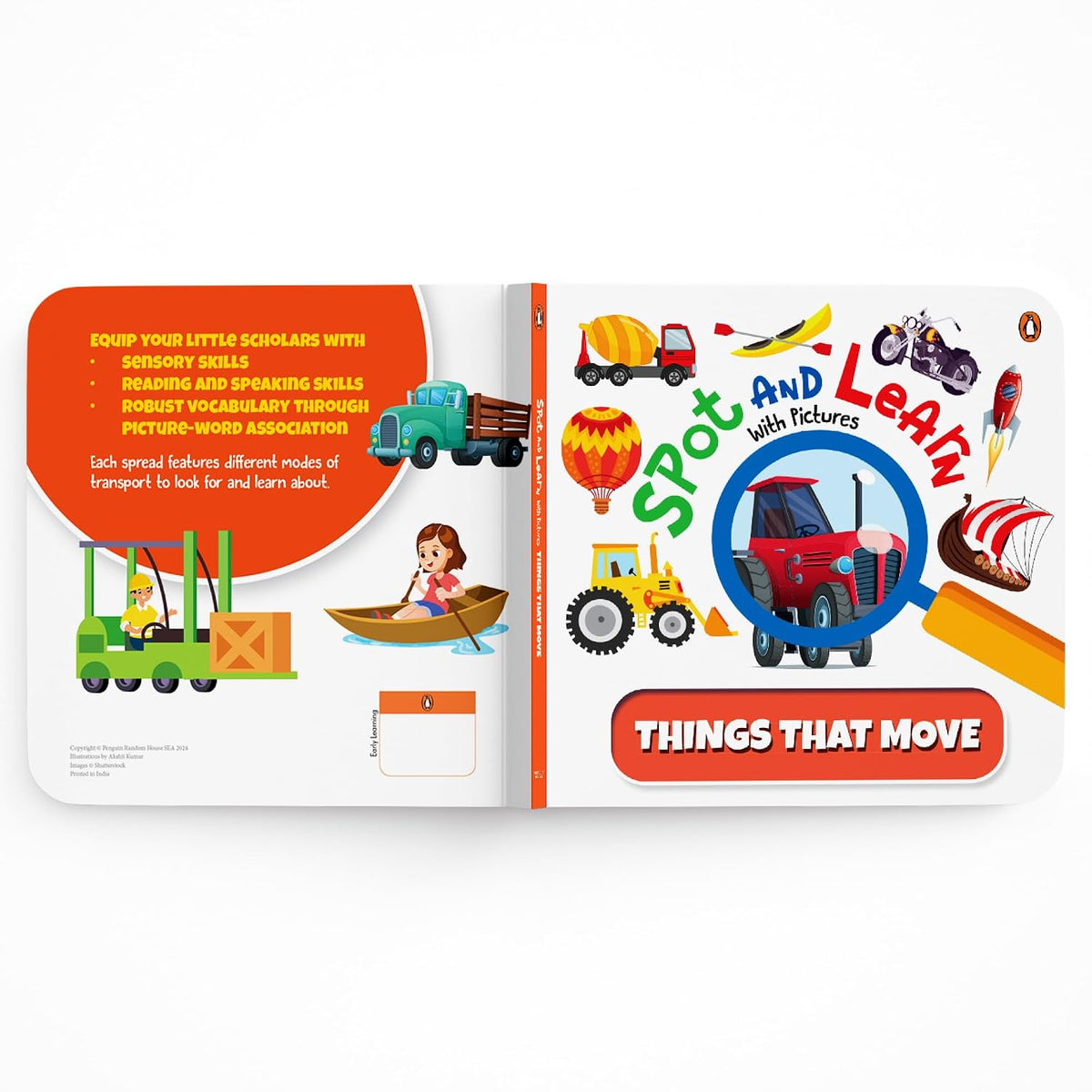 Spot and Learn with Pictures: Things tha