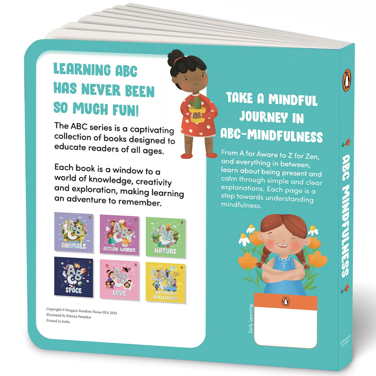 ABC Series- Mindfulness: A Calming A to Z Guide to Focus, Breathing & Mindful Moments