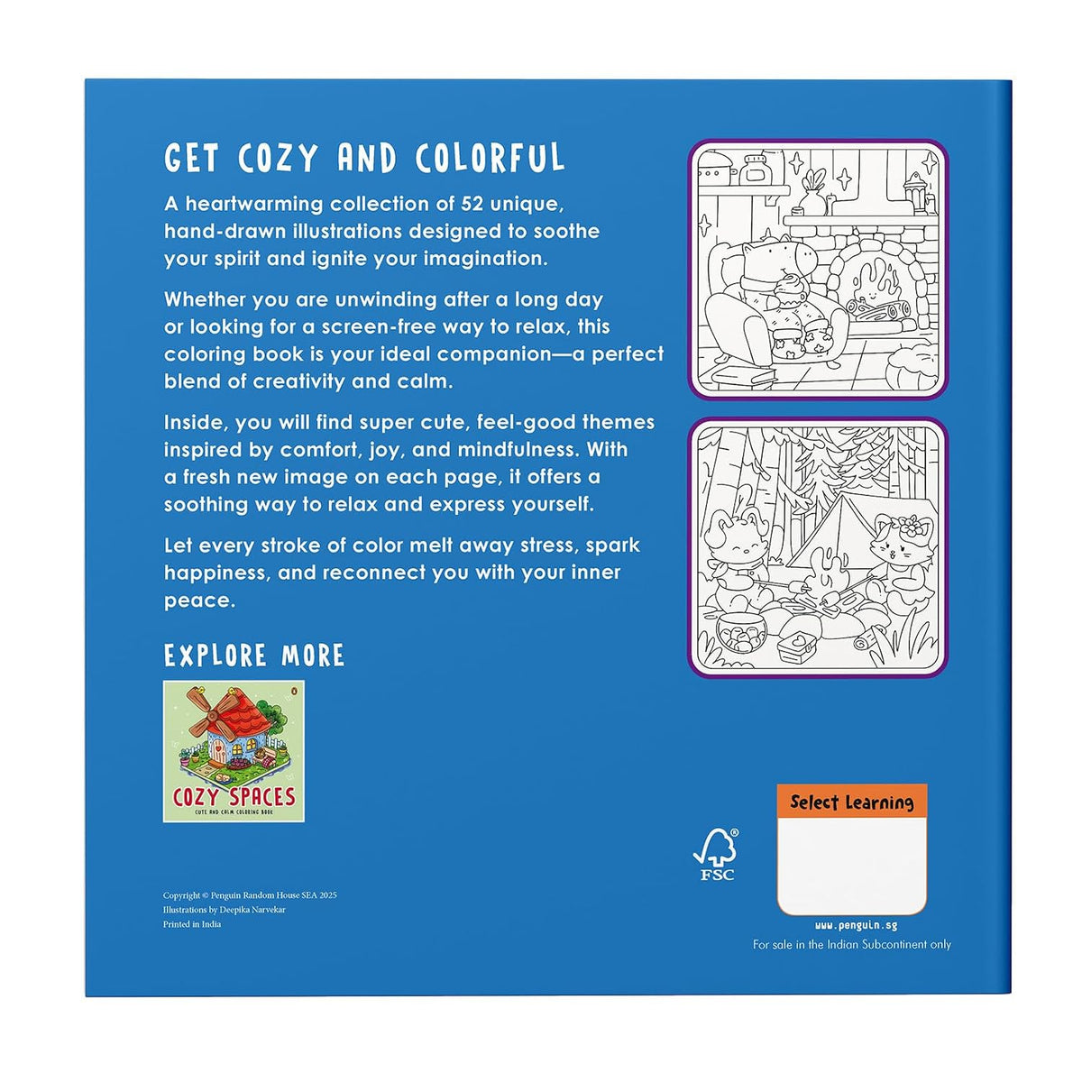 Cozy moments - Cozy Coloring Book