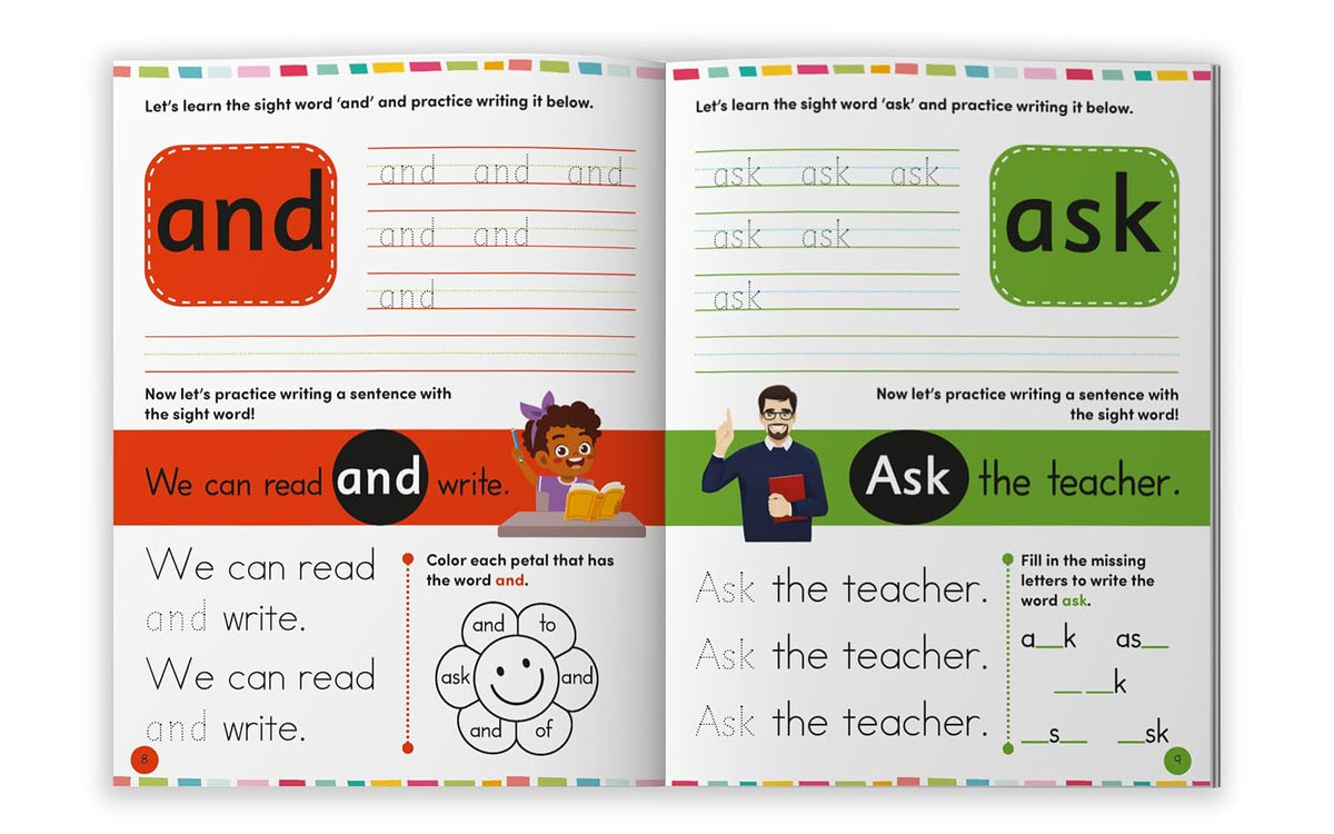 Sight Words and Sentences (Level 1)