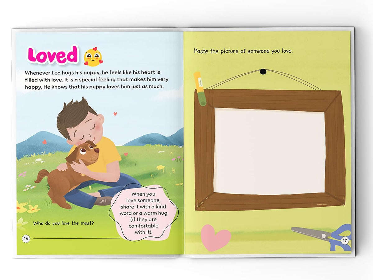 My Book of Feelings: An Interactive Activity Book for Kids to Understand and Express Emotions