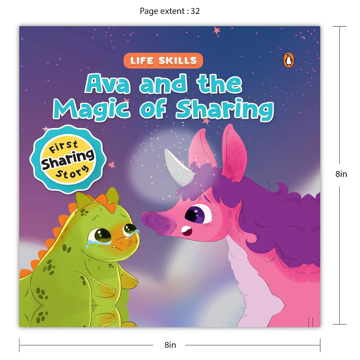 Life Skills Series-Ava and the Magic of Sharing: Power of Sharing, Empathy & Friendship