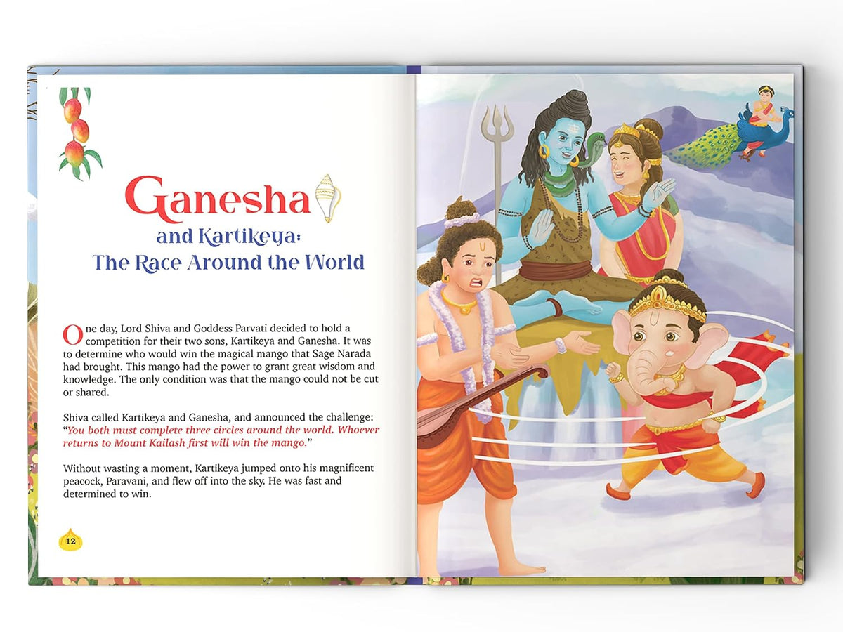 Ganesha Stories: 10 Illustrated Stories of Lord Ganesha for Children I Hindu Mythology