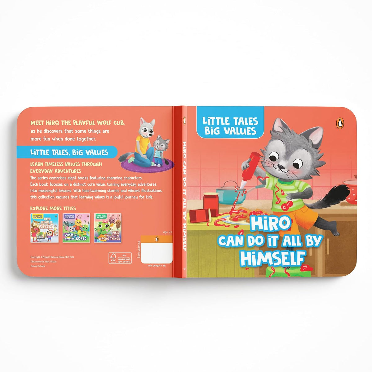 Little Tales Big Values: Hiro Can Do It