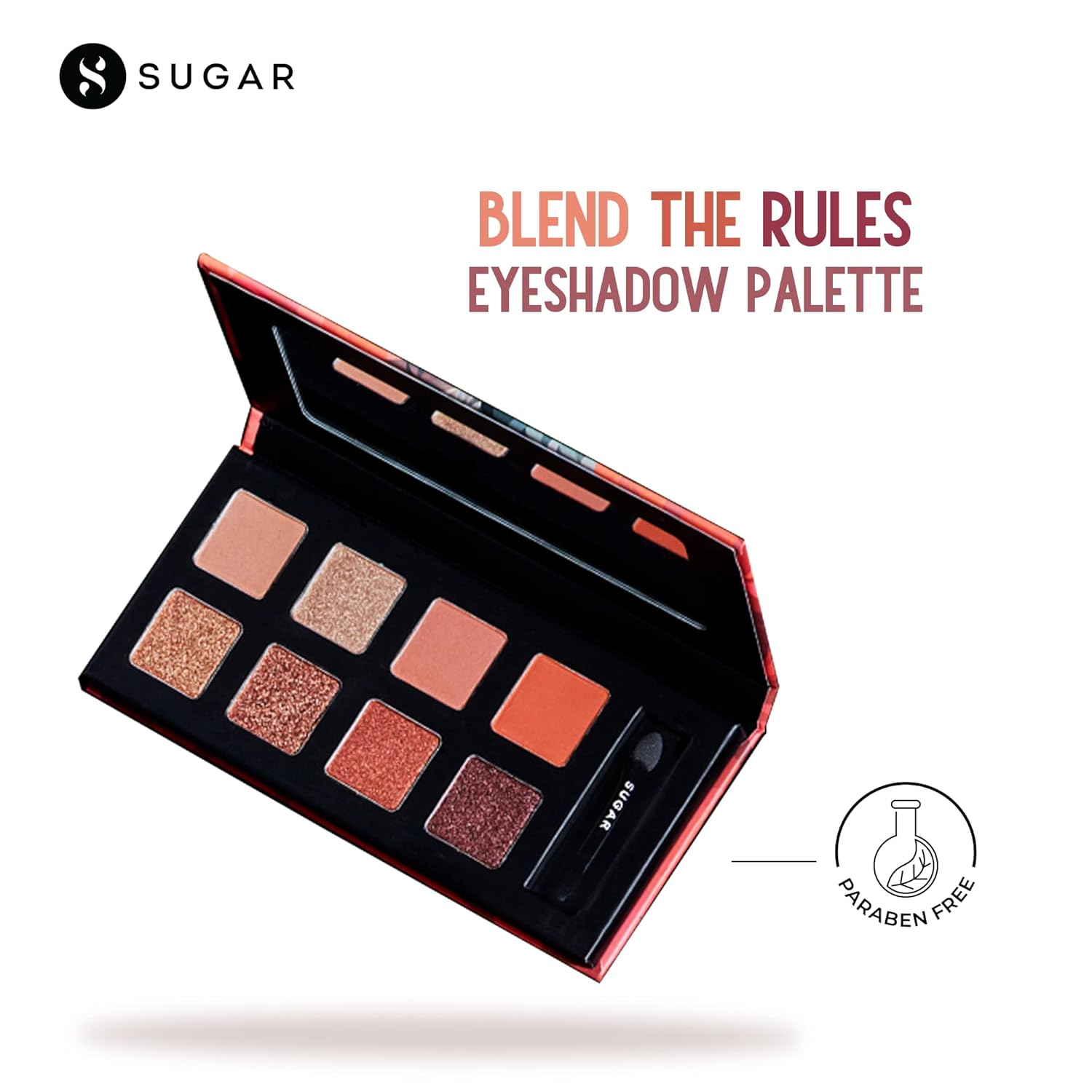 SUGAR Blend The Rules Eyeshadow Palette - 06 Starlight (10.4Gm) (1249)