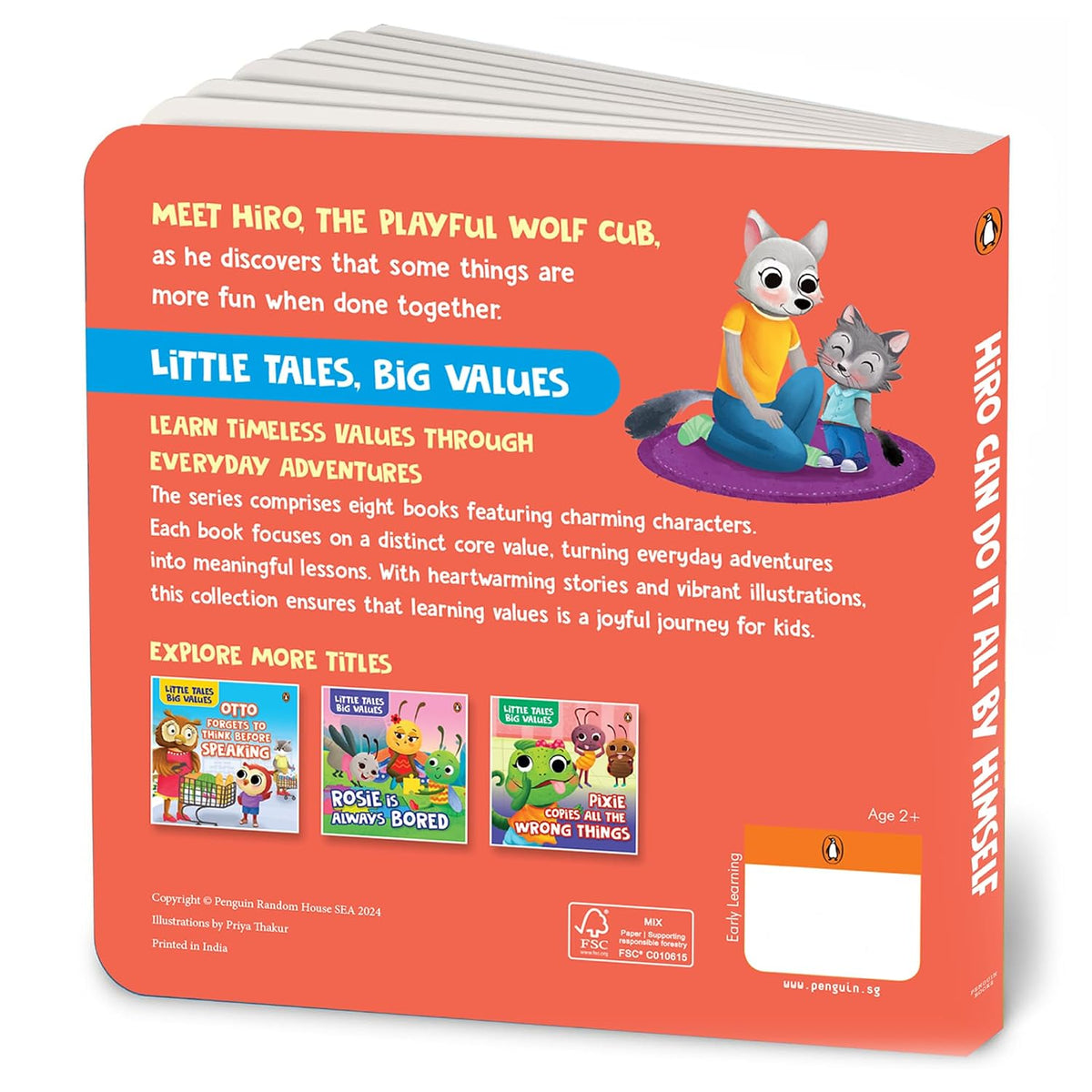Little Tales Big Values: Hiro Can Do It
