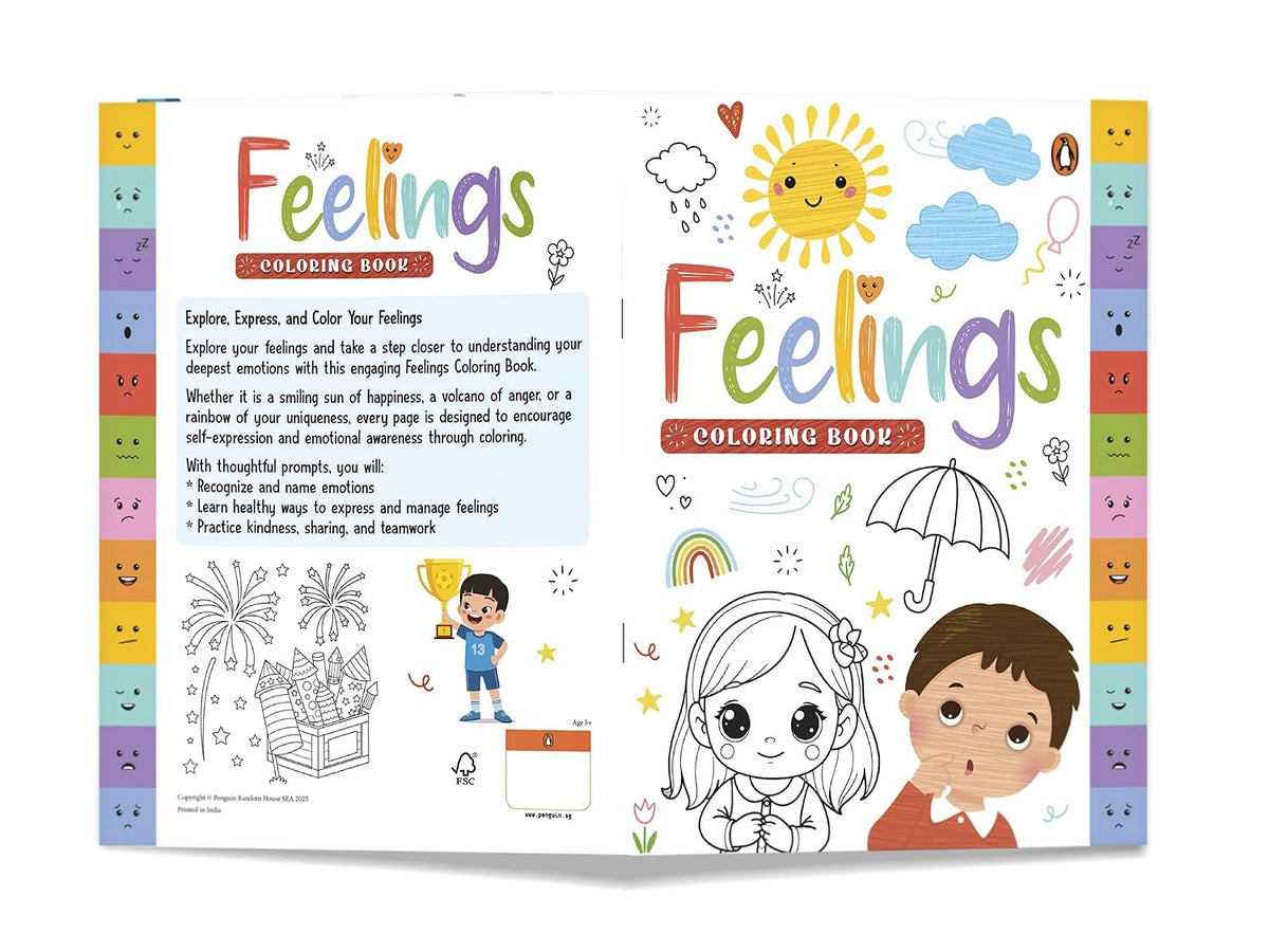 Feelings Coloring Book