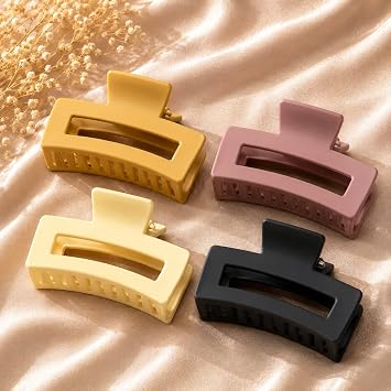 Simple Strong Grip Hair Claw Clip – additional view