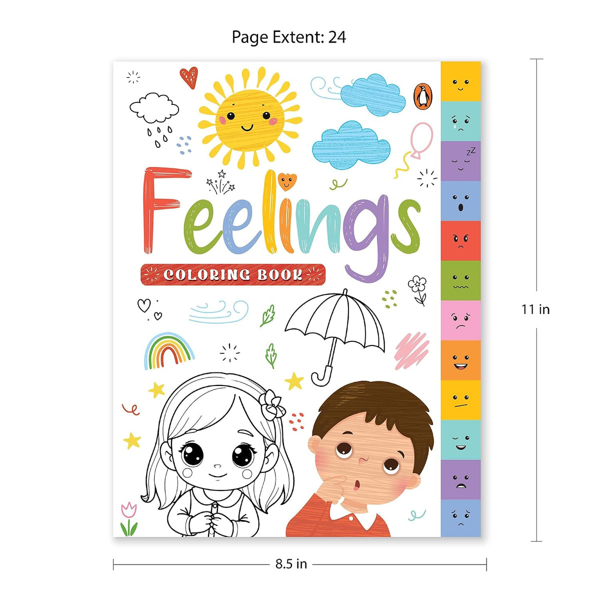 Feelings Coloring Book