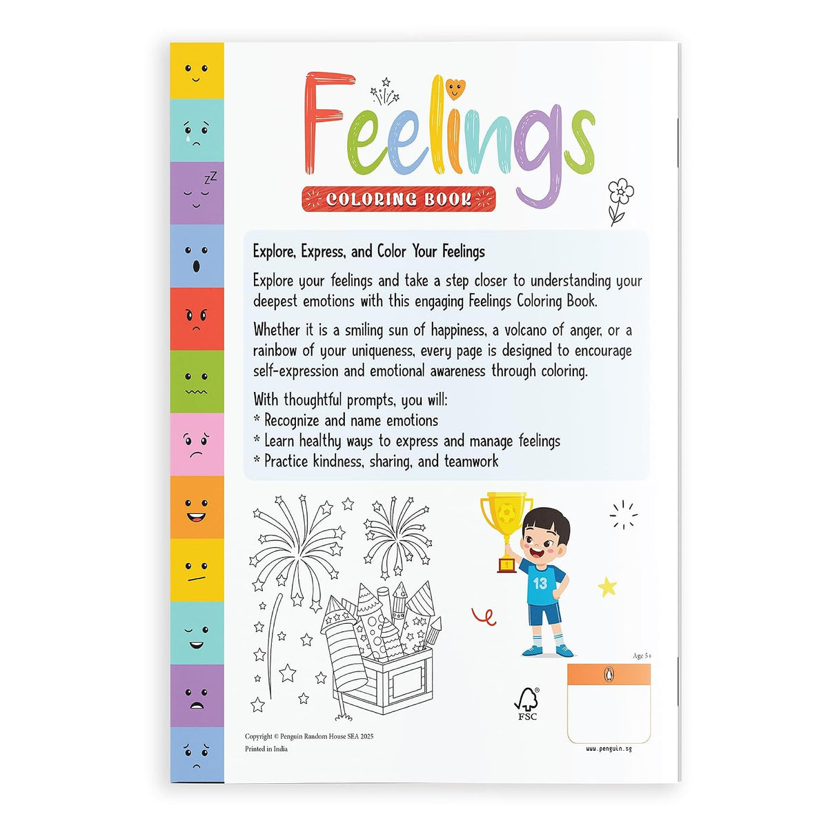 Feelings Coloring Book