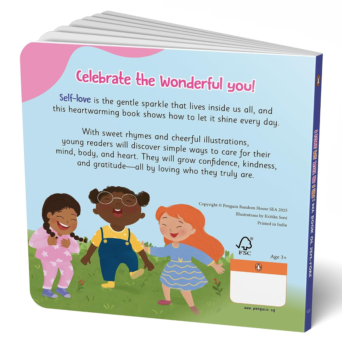 My Book of Self-love--I Love Me Just As I Am: A Heartwarming Rhyming Book for Kids