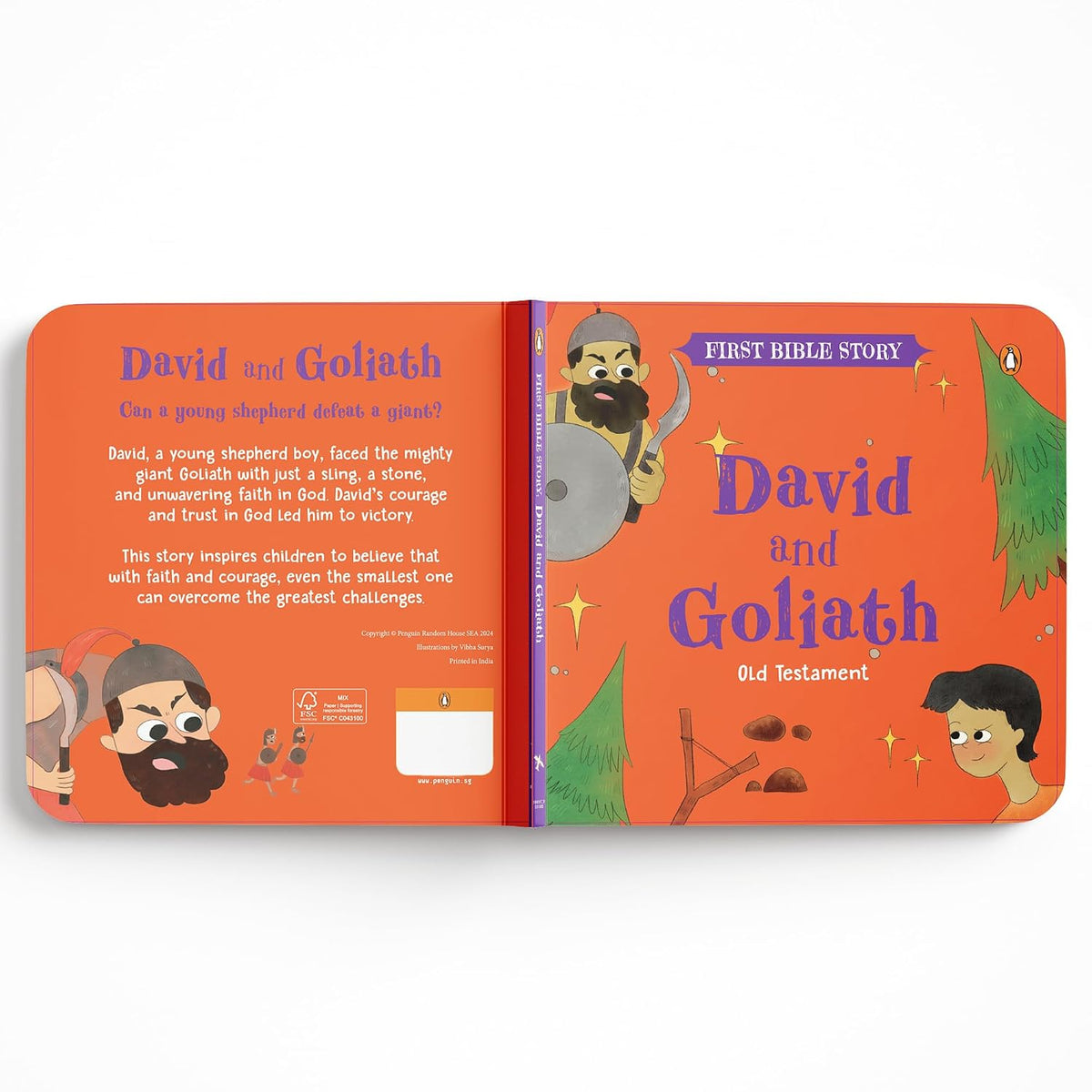 David and Goliath (Old Testament): First Bible Story