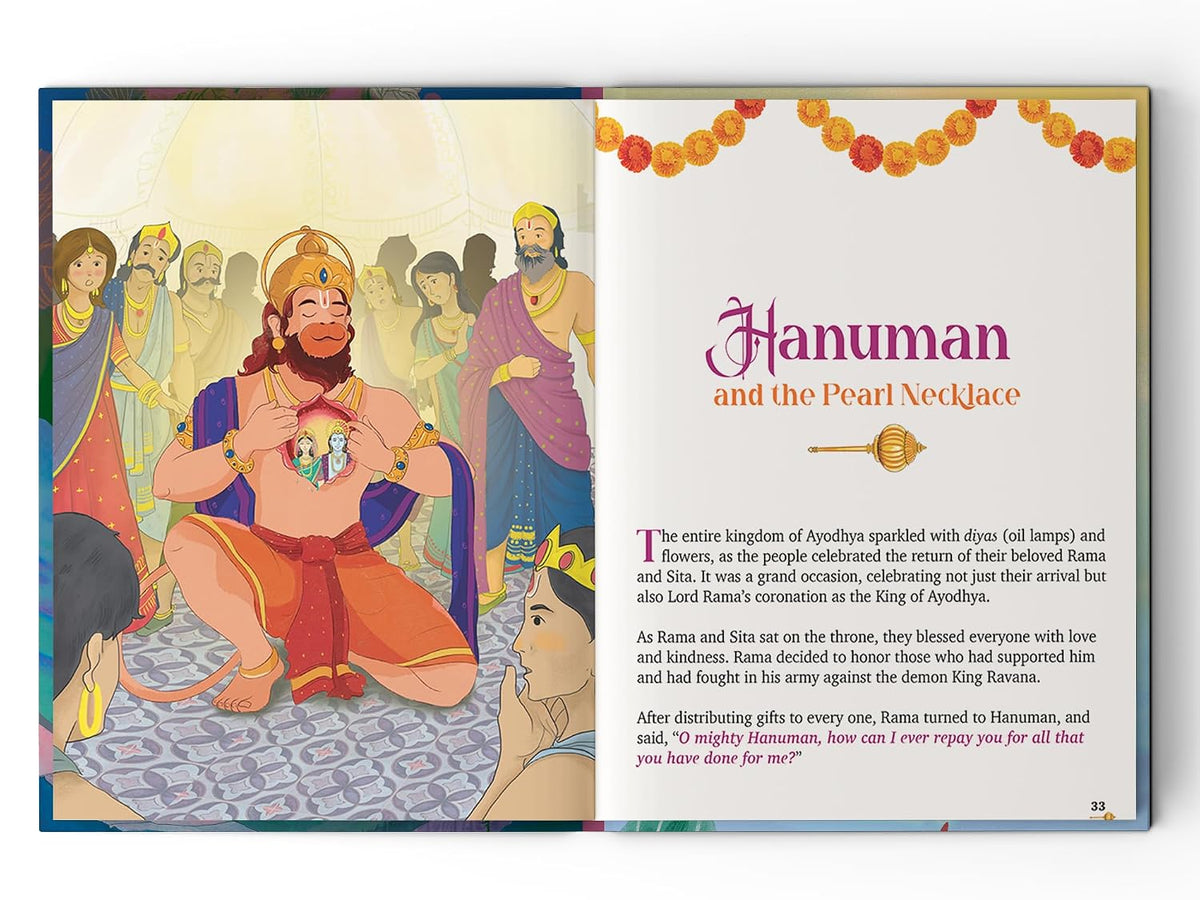 Hanuman Stories: 10 Illustrated Stories of Lord Hanuman for Children I Hindu Mythology