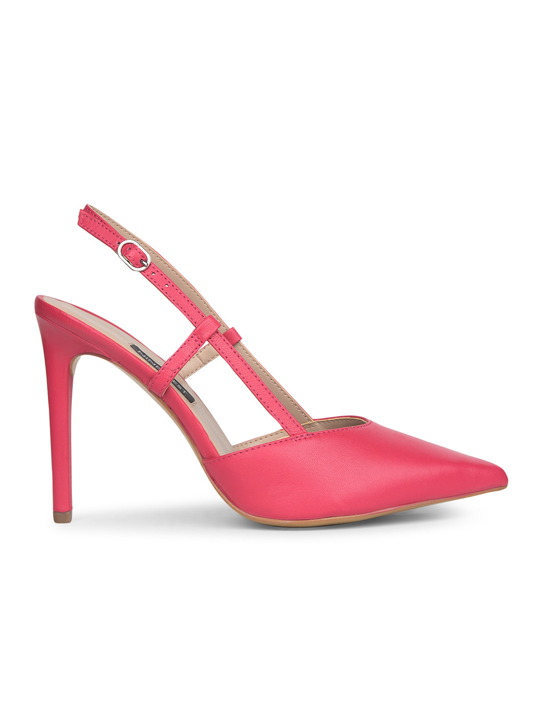 Nine West Women Pointed-Toe Stiletto Heel Sandal - Pink - View 2