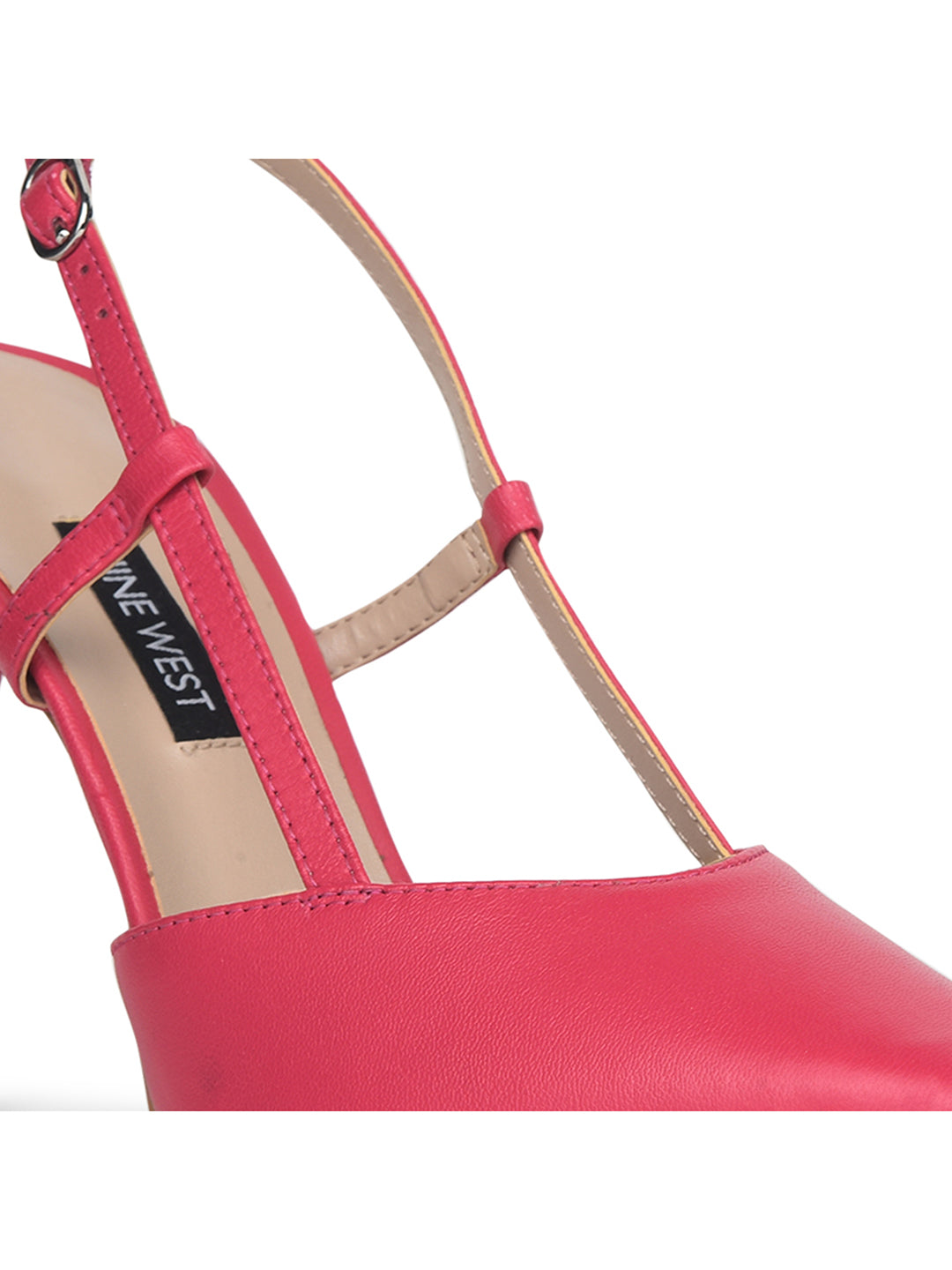 Nine West Women Pointed-Toe Stiletto Heel Sandal - Pink - View 5