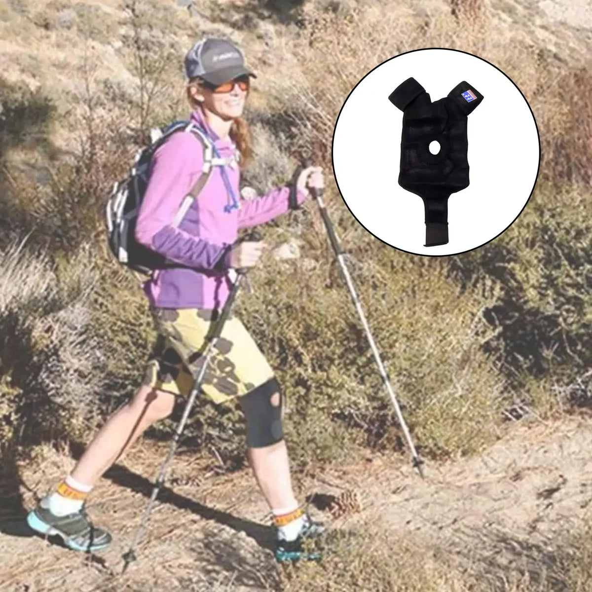 Adjustable Elastic Knee Support Brace (1 Pc) HP DD