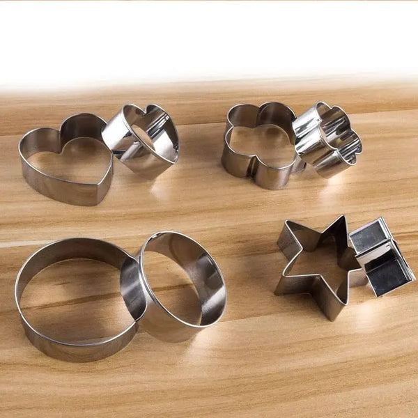 Cookie Cutter Stainless Steel (12 Pieces) HP DD