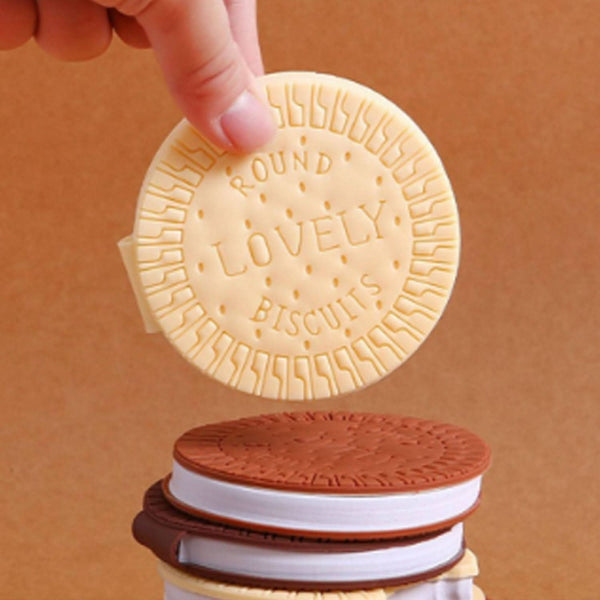 Round Chocolate Diary Notebooks Original Chocolate Smell Writing Practice Book Early Learning Copybook Premium Chocolate Book ( 1pc Book )