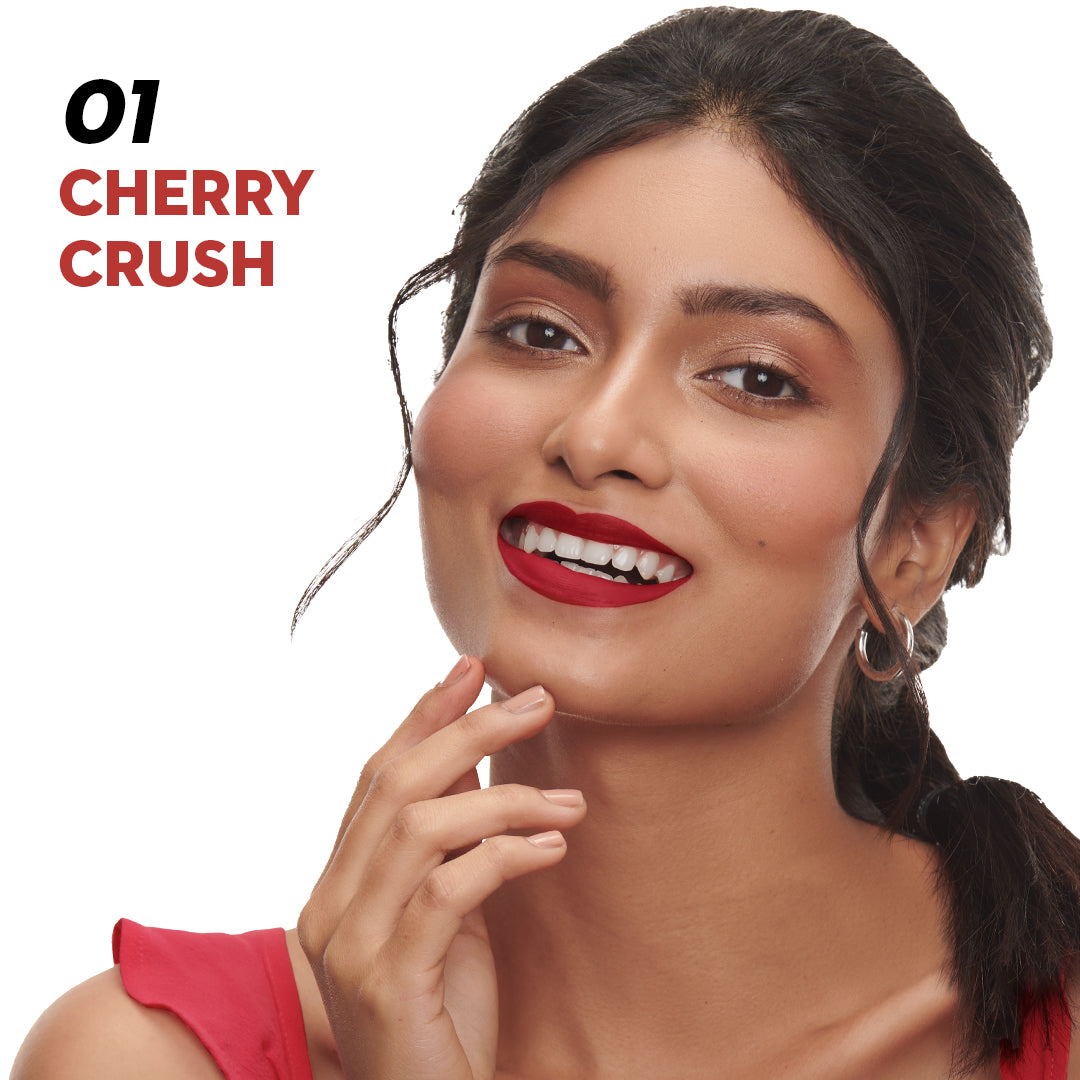 SUGAR La La Love 18Hr Liquid Lipstick 01 Cherry Crush (Blister) 399