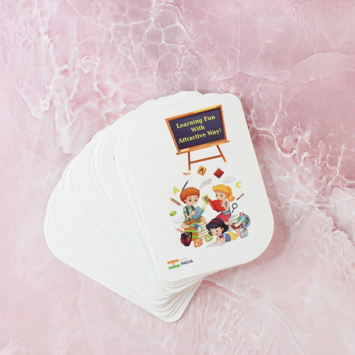 Kidkraft Early Learner 32-Piece Alphabet Flash Cards Set for Kids HP DD