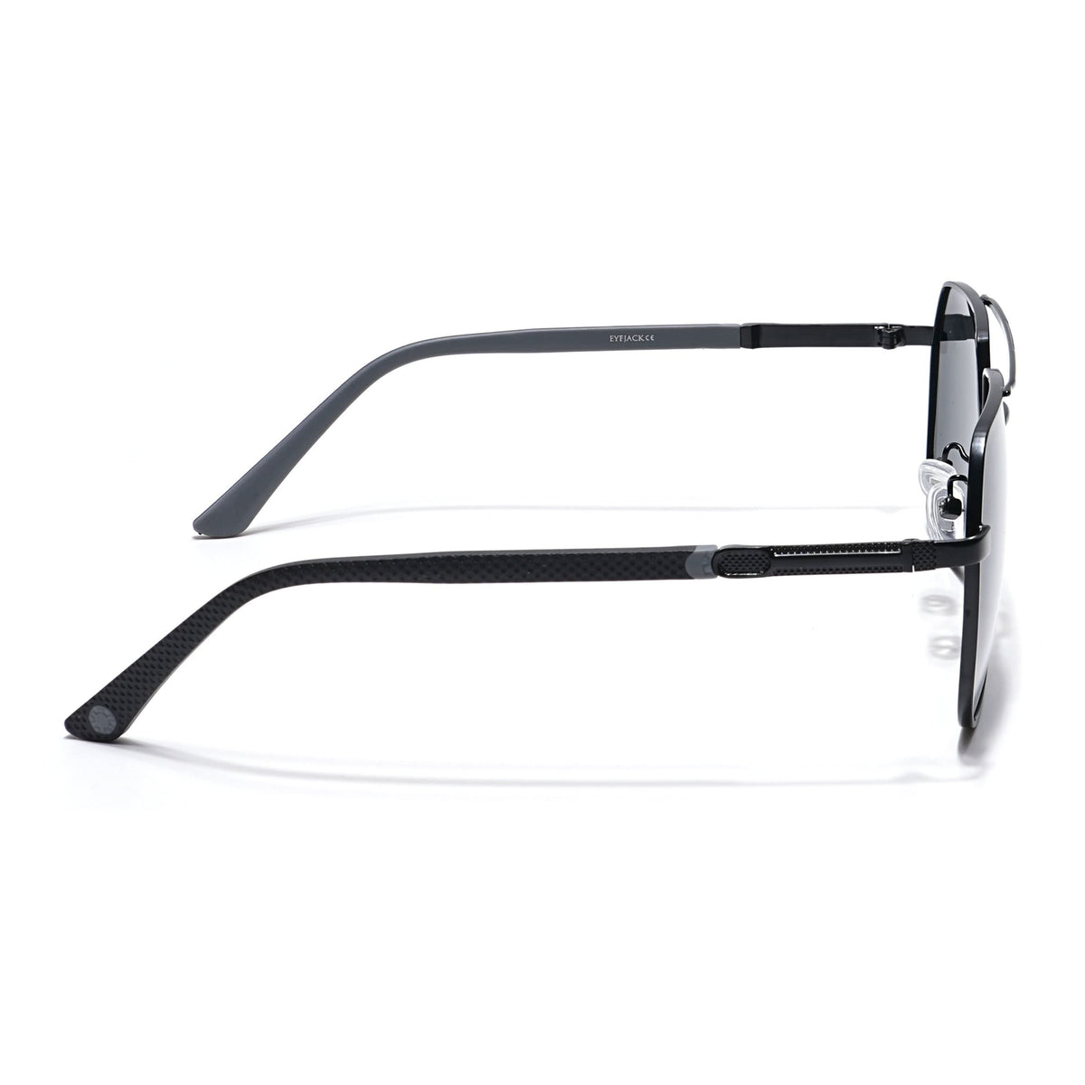 Eyejack Black Aviator Sunglasses for Men and Women - Style L839 - view 7