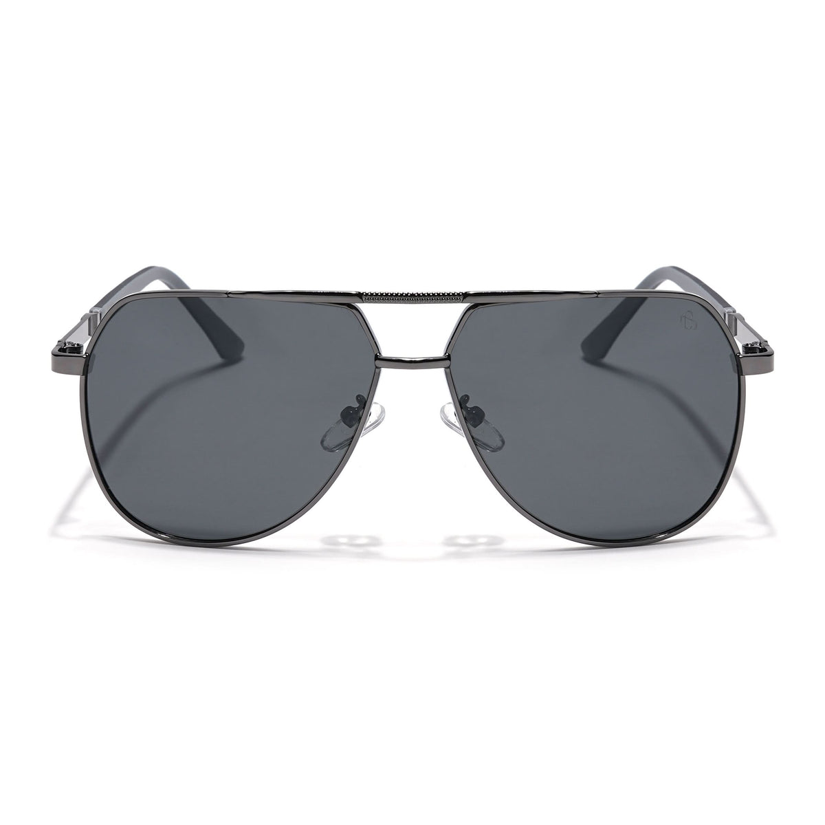 Eyejack Grey Aviator Sunglasses for Men and Women - view 4