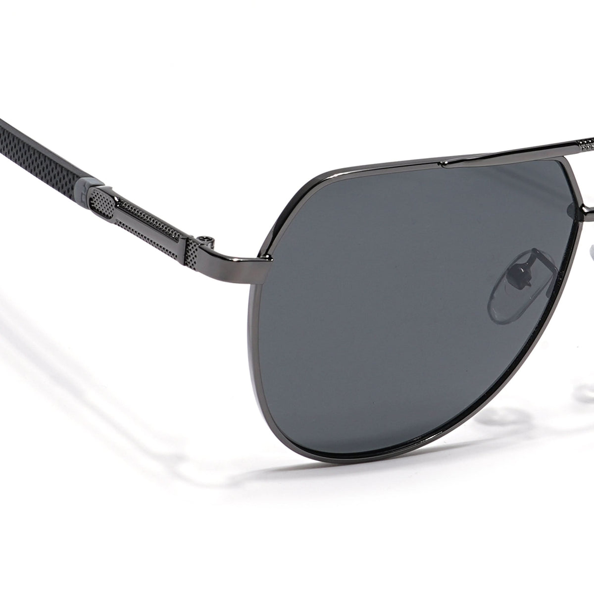 Eyejack Grey Aviator Sunglasses for Men and Women - view 5