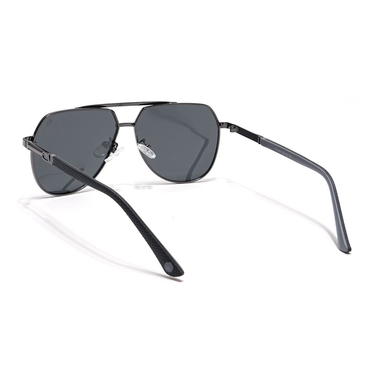 Eyejack Grey Aviator Sunglasses for Men and Women - view 6