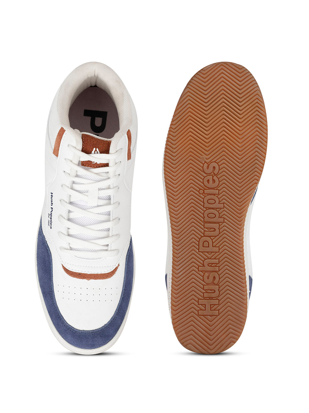 Hush Puppies Men White Casual Ankle Length Lace-up Boots - White - View 4