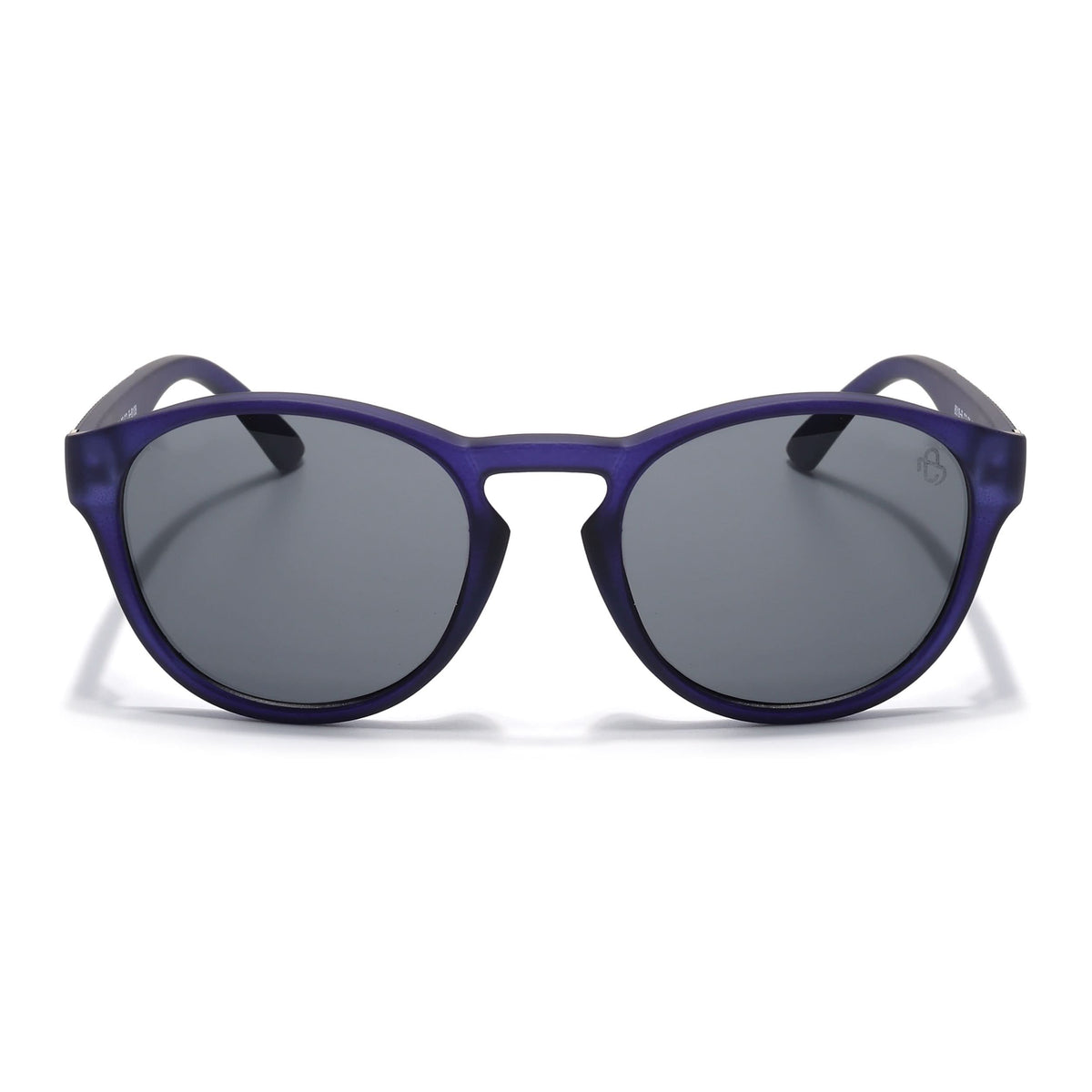Eyejack Blue Round Sunglasses for Men and Women - Style 1048 - view 4