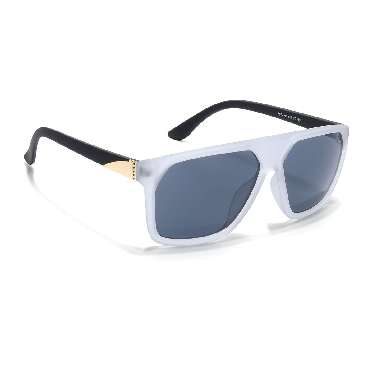 Eyejack Grey Wayfarer Sunglasses for Men and Women - Style 1052 - view 2
