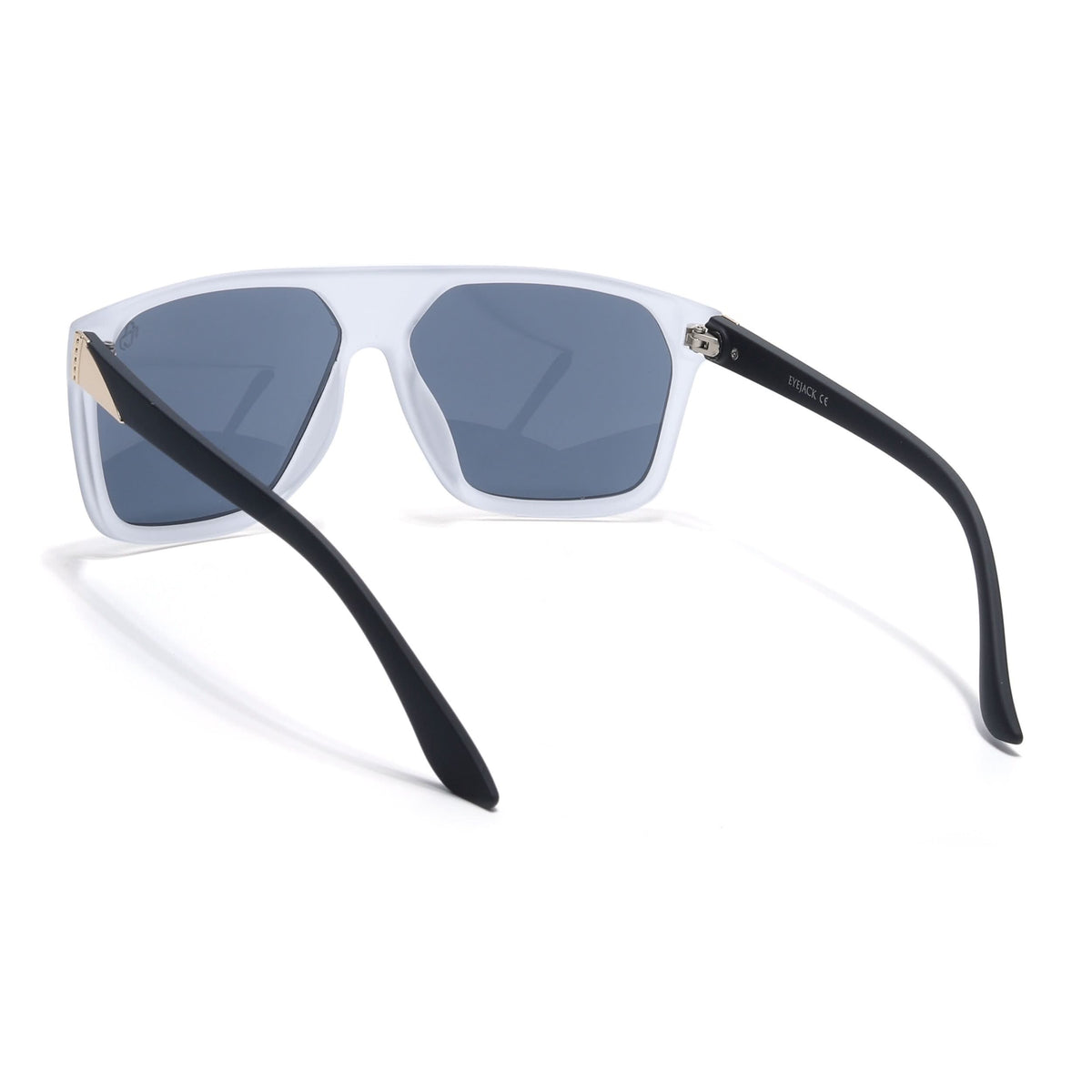 Eyejack Grey Wayfarer Sunglasses for Men and Women - Style 1052 - view 6