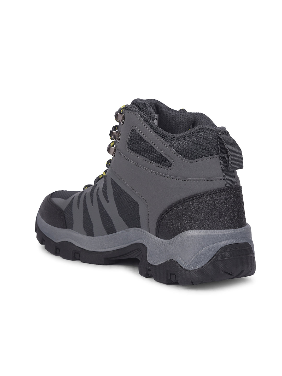 Weinbrenner Men Grey Casual Ankle Length Lace-up Boots - Grey - View 3
